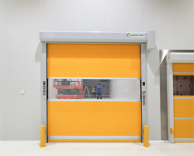 浙江景昇薄膜车间快速卷帘门