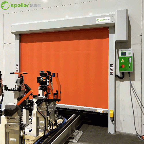 设备联动PVC快速门