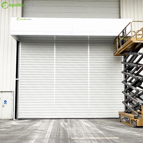 抗风硬质快速门