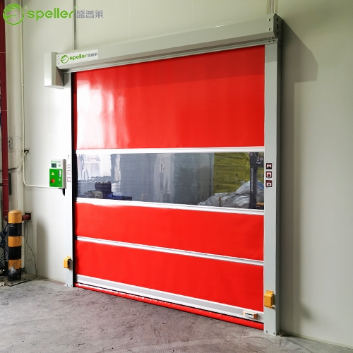 上下开的电动快速门