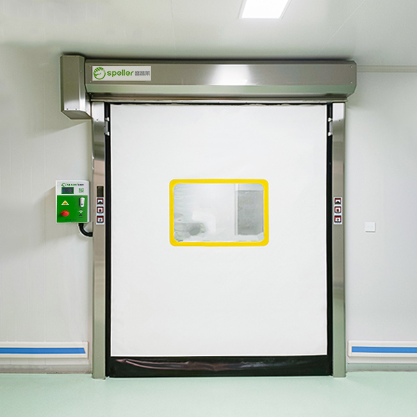 ▲防撞复位自动快速卷帘门 ▲防撞复位自动快速卷帘门