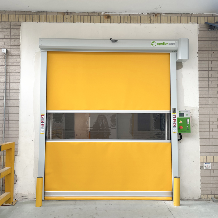 车间隔断PVC快速卷帘门