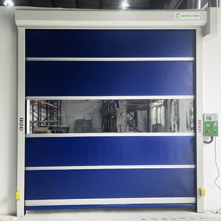 车间隔断PVC快速卷帘门