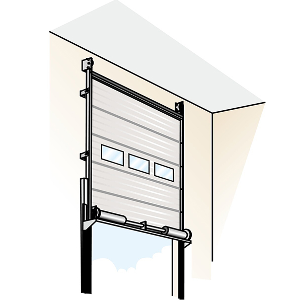 垂直提升分段提升门